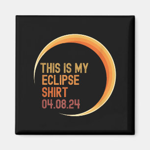Aimant Éclipse drôle 04 08 24 Totale