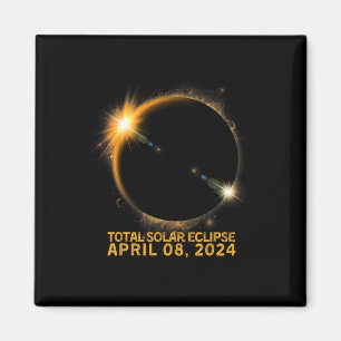 Aimant Éclipse solaire Tee 2024 Total Éclipse solaire 4.0