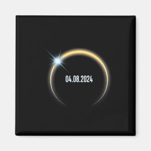 Aimant Éclipse solaire totale 4.8.2024