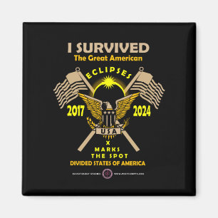 Aimant Éclipses américaines