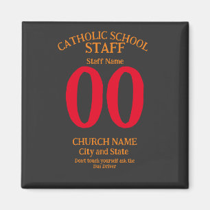 Aimant École catholique Ne vous touchez pas