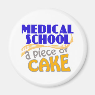 Aimant École Médicale - Morceau de gâteau