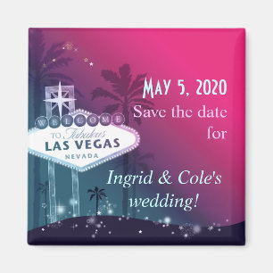 Aimant Économies de mariage de bande de Las Vegas de
