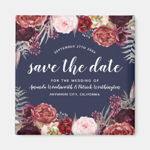Aimant Économies de mariage de pivoine de Marsala de