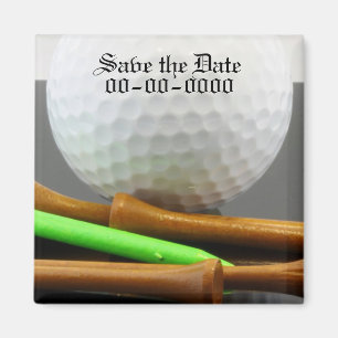 Aimant Économies d'Outting de golf la date