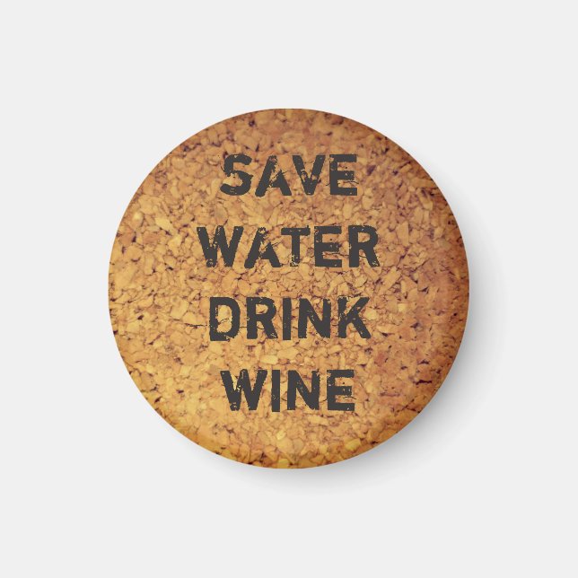 Aimant économiser l'eau boire du vin (Devant)