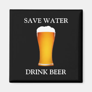 Aimant Économisez de la bière à boire