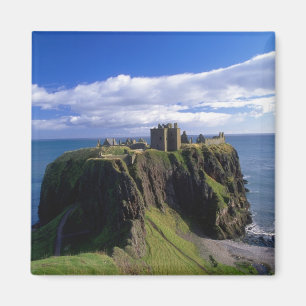 Aimant Ecosse, Aberdeen. Château de Dunnotar.