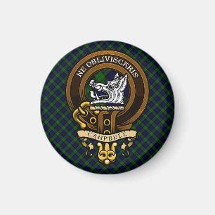 Aimant Écosse Clan Campbell Badge et Crest