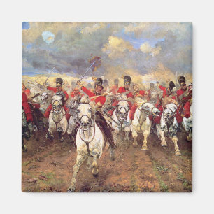Aimant Ecosse Pour Toujours (Officiers De Cavalerie) (Mil