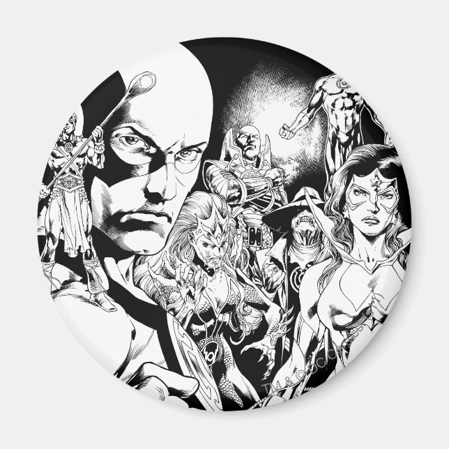 Aimant Écran comique nocturne le plus noir 2 (Devant)