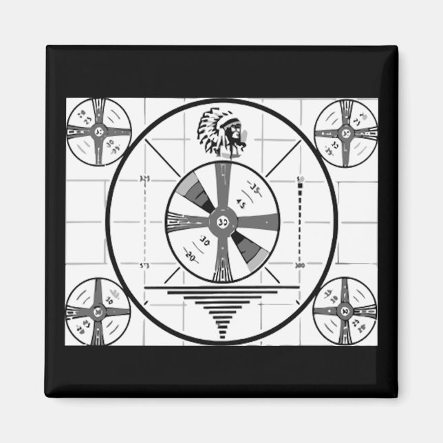 Aimant Écran d'affichage TV désactivé (Devant)