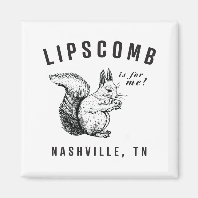 Aimant Écureuils de Lipscomb (Devant)