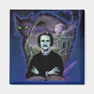 Aimant Edgar Allan Poe gothique