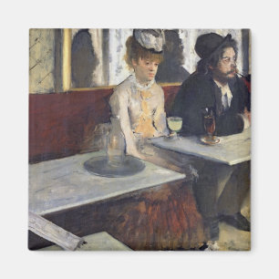 Aimant Edgar Degas   Dans un Café, ou l'Absinthe