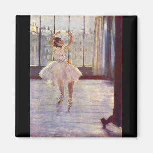 Aimant Edgar Degas - le danseur au photographe