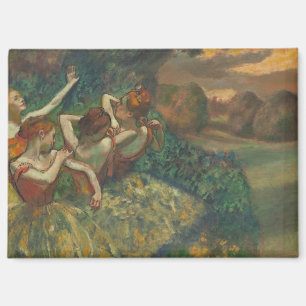 Aimant Edgar Degas Quatre Danseurs Impressionniste