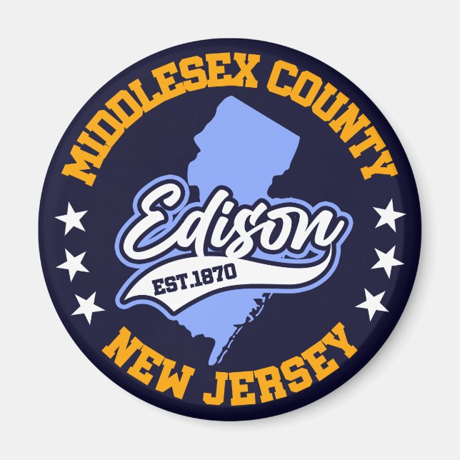 Aimant Edison, New Jersey (Devant)