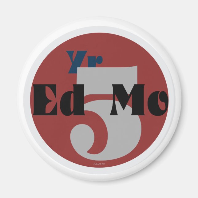 Aimant EdMo Yr5 (Devant)