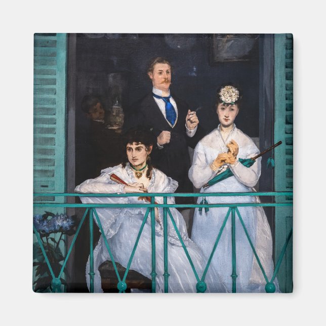 Aimant Edouard Manet - Balcon / Le Balcon (Devant)
