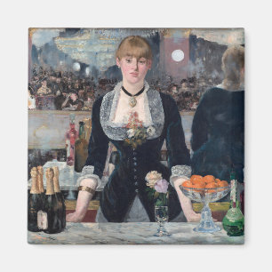 Aimant Edouard Manet - Un bar aux Folies-Bergere