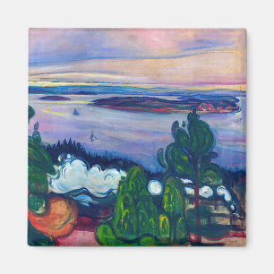 Aimant Edvard Munch - Fumée de train