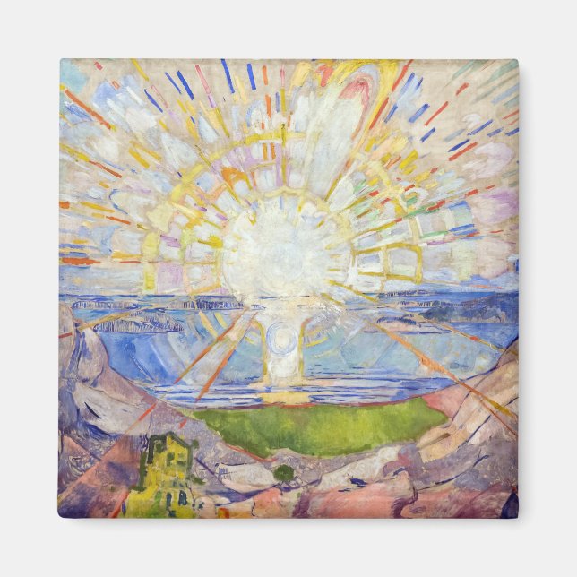 Aimant Edvard Munch - Le Soleil 1911 (Devant)