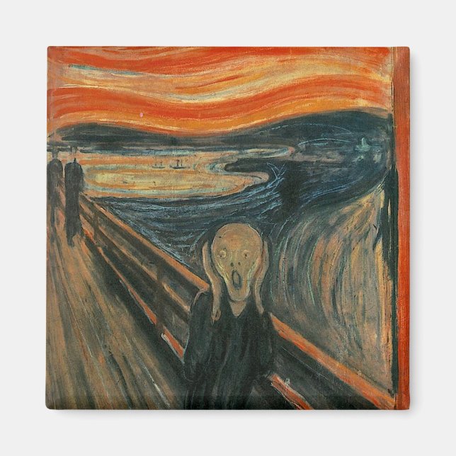 Aimant Edvard Munch Peinture The Scream (Skrik) 1893 (Devant)