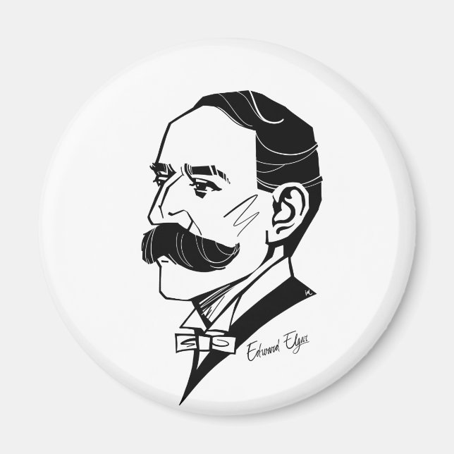Aimant Edward Elgar (Devant)