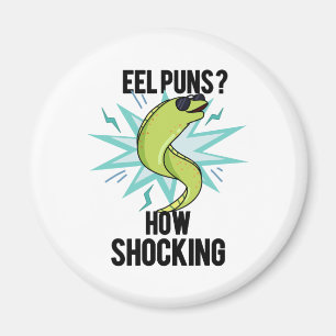 Aimant Eel Puns Comment Choquant Drôle Animal Pun