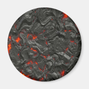 Aimant effet arrière - plan de lave volcanique