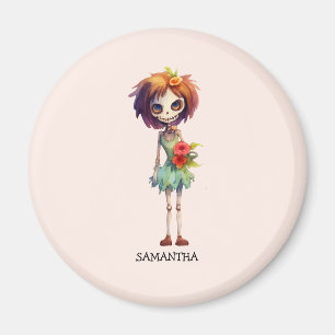 Aimant Éffrayant, Mais Cute Zombie Kid - Adorable Macabre