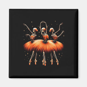 Aimant Éffrayante Llerina Skeleton Danser Drôle Llet Hall