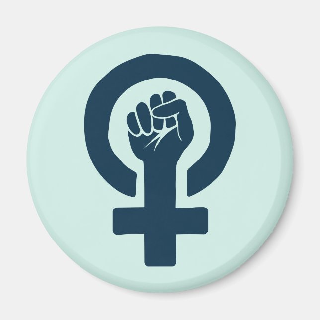 Aimant Égalité des droits des femmes (Devant)