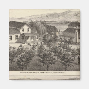 Aimant Egger, résidences de Haines, fermes