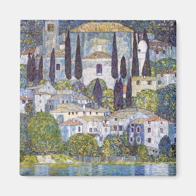 Aimant Église à Cassone, Gustav Klimt (Devant)
