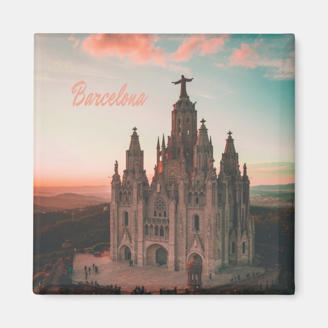 Aimant Église de Barcelone (Devant)
