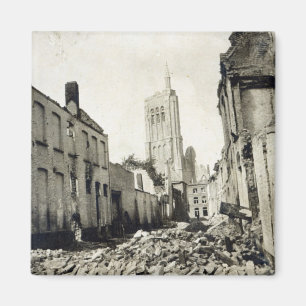 Aimant Église de St Jacob, Ypres, juin 1915