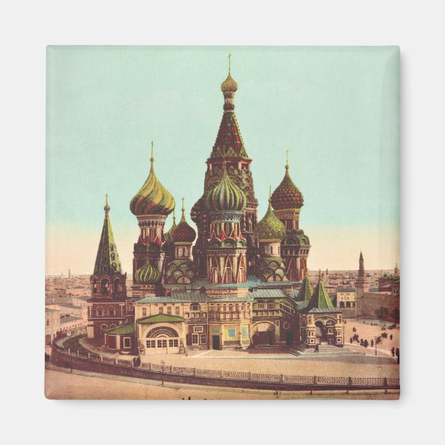 Aimant Église St. Basil, place Rouge Moscou (Devant)