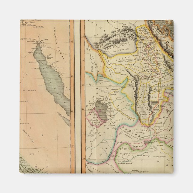 Aimant Égypte, Abyssinie (Devant)