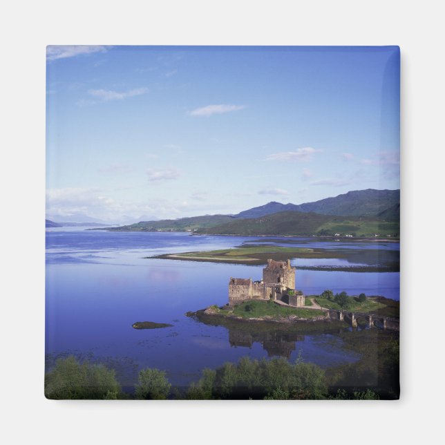 Aimant Eilean Donan Castle, Dornie, Highlands, (Devant)