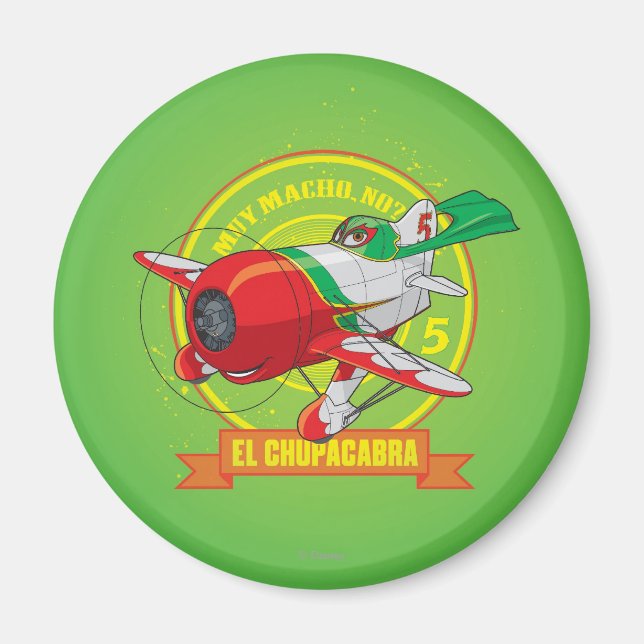 Aimant El Chupacabra - Muy Macho. Non? (Devant)