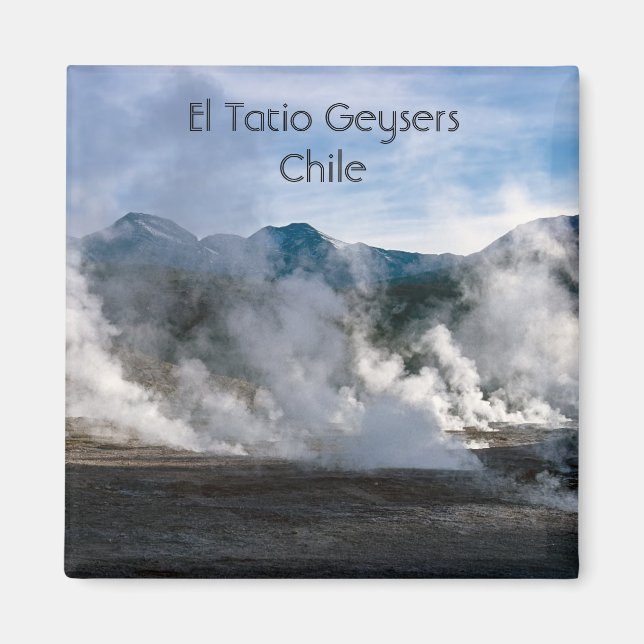 Aimant El Tatio Geysers près de San Pedro de Atacama - Ch (Devant)