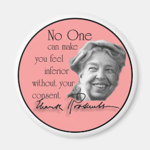 Aimant Eleanor Roosevelt - Première Dame du Monde