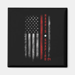 Aimant Élection du président -drapeau - Kamala Harris