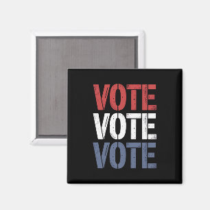 Aimant Élection Vote Politique Vote Inscription Électeur 