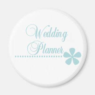 Aimant Élégance de Teal de wedding planner