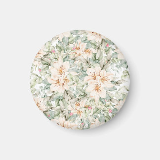 Aimant élégant floral
