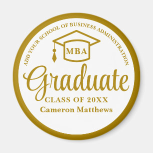 Aimant Elégant Gold Business School MBA