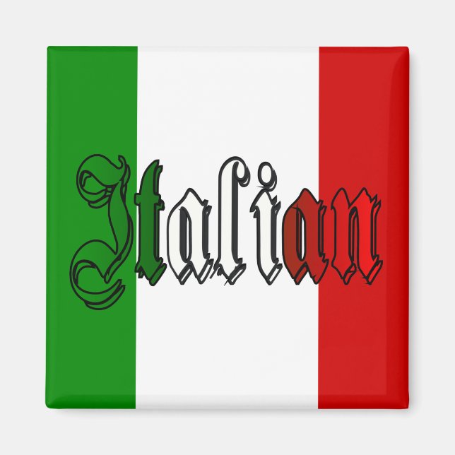 Aimant Élégant italien (Devant)
